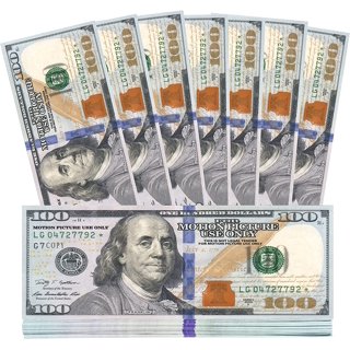 RUVINCE Prop Money Euro Bills Realistic Multi Color Play Money Party and  Movie Props for Adults
