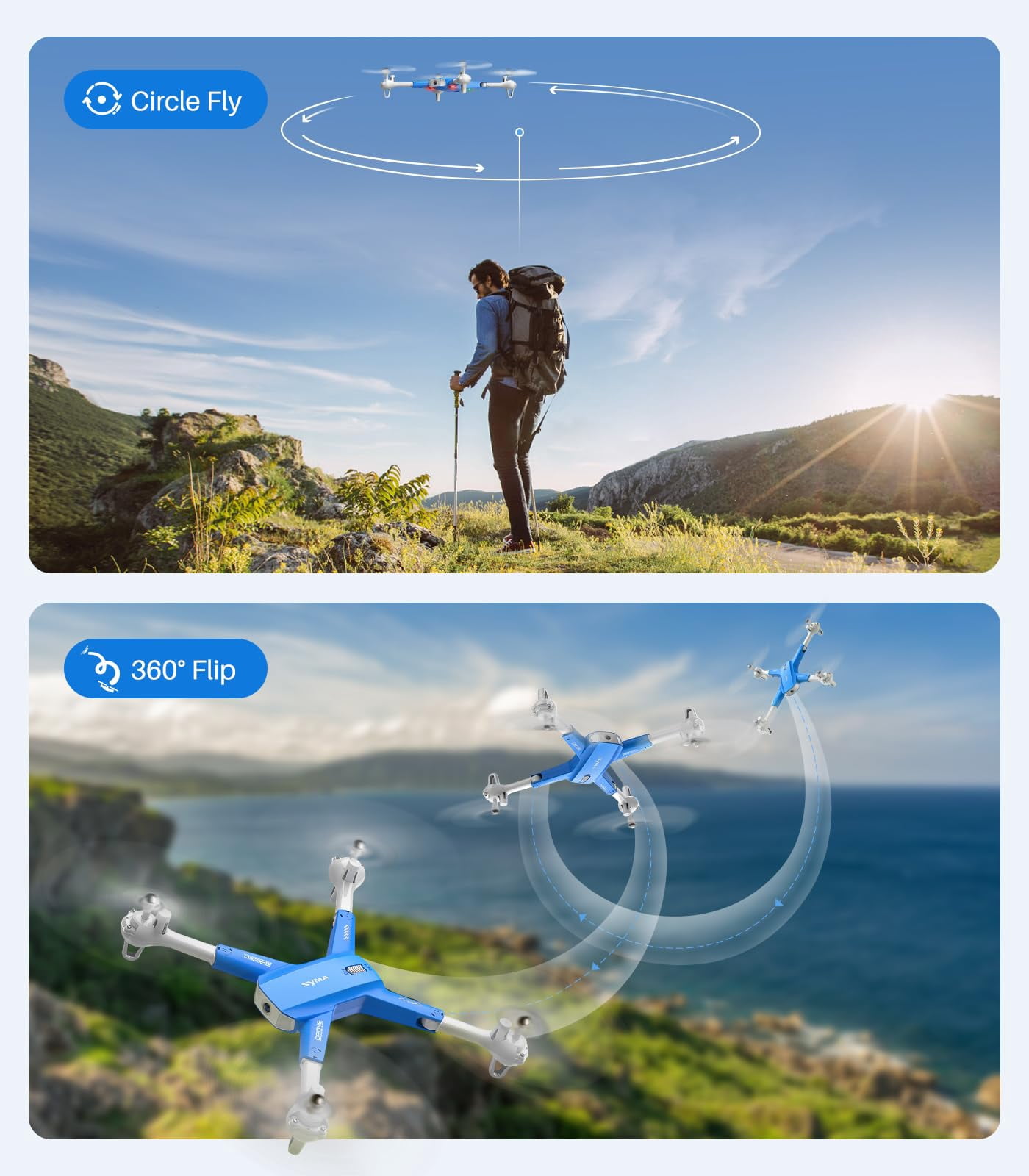 SYMA Drone with Camera for Adults Kids,1080P FPV Camera RC Quadcopter with