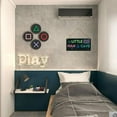 thumbnail image 6 of Gamer Room Decor For Boys Bedroom Wall Decor For Men Gaming Decor Game Room Accessories Kids Decorations For Bedroom Little Man Cave Wooden Door Sign Cool Stuff For Your Room Gaming Wall Art 12X6 In, 6 of 6