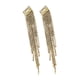 thumbnail image 4 of Pendientes de diamantes de imitación Sunnimix para mujer oro, 4 of 7