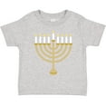 thumbnail image 3 of Inktastic Chanukah Hanukah Menorah Boys or Girls Toddler T-Shirt, 3 of 5