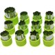 thumbnail image 1 of Cutter Shapes Set, Mini Pie, Fruit and Cookie Stamps Mold, Cookie Cutter Decorative Food, 1 of 4
