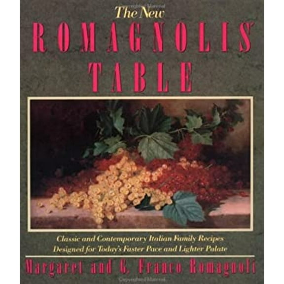Pre-Owned New Romagnolis Table Paperback