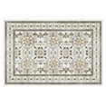 thumbnail image 1 of 2-ft. x 3-ft. Tiletage Beige Washable Accent Rug, 1 of 1