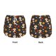thumbnail image 3 of Balery Autumn Fox Pantalones cortos deportivos para mujer con forro y dos bolsillos, elásticos, para entrenamiento, gimnasio, yoga-Small, 3 of 7