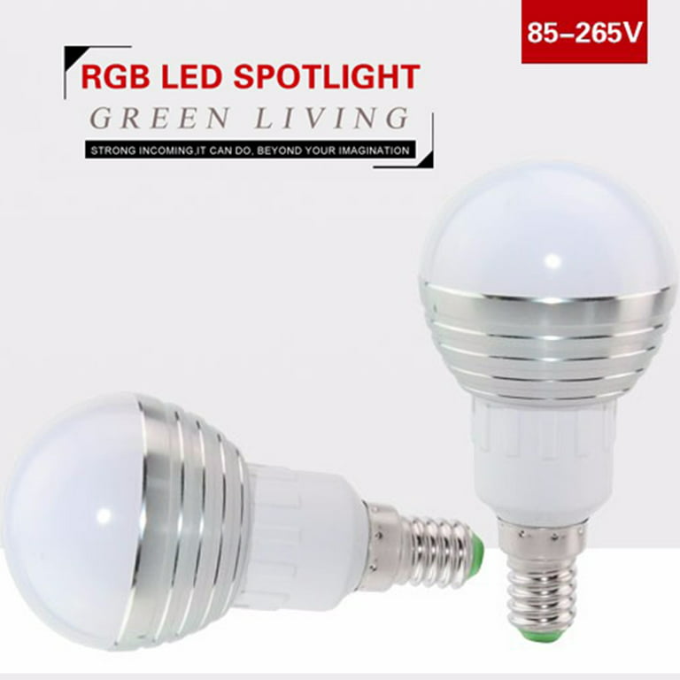 ampoule LED 9W B22 16 couleur changeante ampoule de couleur rvb 85-265V  120V 220V + télécommande IR
