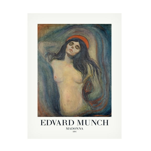 Trademark Fine Art Pictufy Madonna 1894 Canvas Wall Art