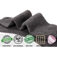 thumbnail image 1 of Mens Wool Fuzzy Heavy Thermal Thick Warm Winter Socks 5 Pairs, 1 of 7