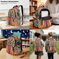 thumbnail image 3 of Kuiaobaty Boho Butterfly Print Backpack Set with Pencil Case for Boys Girls 17 Inch Backpack and Matching Lunch Bag Lightweight Bookbag and Lunch Box for School Camping, 3 of 7