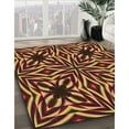 thumbnail image 2 of Ahgly Company Indoor Rectangle Patterned Deep Red Area Rugs, 7' x 10', 2 of 6