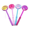 thumbnail image 4 of Joernso LED Light Flashing Fairy Magic Wand Princess Lollipop Stick Girl Xmas Decor, 4 of 8