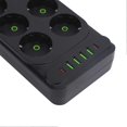 thumbnail image 2 of Multiprise 8 prises USB-C européenne, fixation murale, avec interrupteur, câble de 2 m, 2 of 4