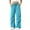 Sky Blue, variant on HappyYEE Women’s Outdoor Windproof Trousers Lightweight Waterproof Long Pants with Zipper Pockets for Hiking Workout Bottoms L