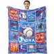 thumbnail image 1 of LHSHID Golf Themed Gifts Blanket Plush Fuzzy Fleece Throw Blanket for Bed Sofa Office Couch Travel 50x60in, 1 of 6