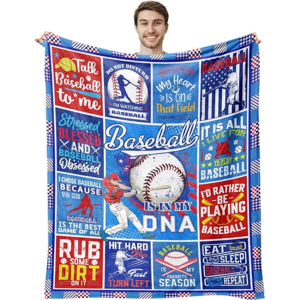 LHSHID Golf Themed Gifts Blanket Plush Fuzzy Fleece Throw Blanket for Bed Sofa Office Couch Travel 50x60in