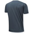 thumbnail image 4 of Vedolay Oversized T Shirts For Men Men's Short Sleeve Hipster Drop Cut Curved Hem Long Scallop T-Shirts,Dark Gray 3XL, 4 of 5