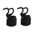thumbnail image 4 of QualitChoice 2 Pcs Crochets de Musculation Portables pour Musculation Entraînement Noir 38x7cm, 4 of 5