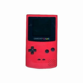 Restored Nintendo - Game Boy Color Handheld Retro Video Game Console - Red (Refurbished)