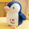 thumbnail image 2 of Cute Heart Penguin Plush Toy, Soft Penguin Stuffed Animal, Adorable Heart-Holding Plush Doll, Fluffy Penguin Plush Figure, Cozy Snuggle Plush Ornament, Sweet Gift for Home Décor, 2 of 9