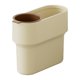 thumbnail image 1 of Cubo de basura con mini vaso desmontable. Separación eficiente de residuos. Práctico cubo de basura con tapa abierta. Amarillo, 1 of 9