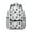 Grey Dog Paw, variant on German Shepherd Dog and Music Backpack for School,Cute School Bag,Schoolbag with Adjustable Shoulder Straps & Padded Back,15.3"x11"x7.1".﻿