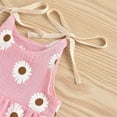thumbnail image 4 of Kiapeise Baby Girls Summer One-Piece Jumpsuit Sleeveless Floral Strap Romper, 4 of 6
