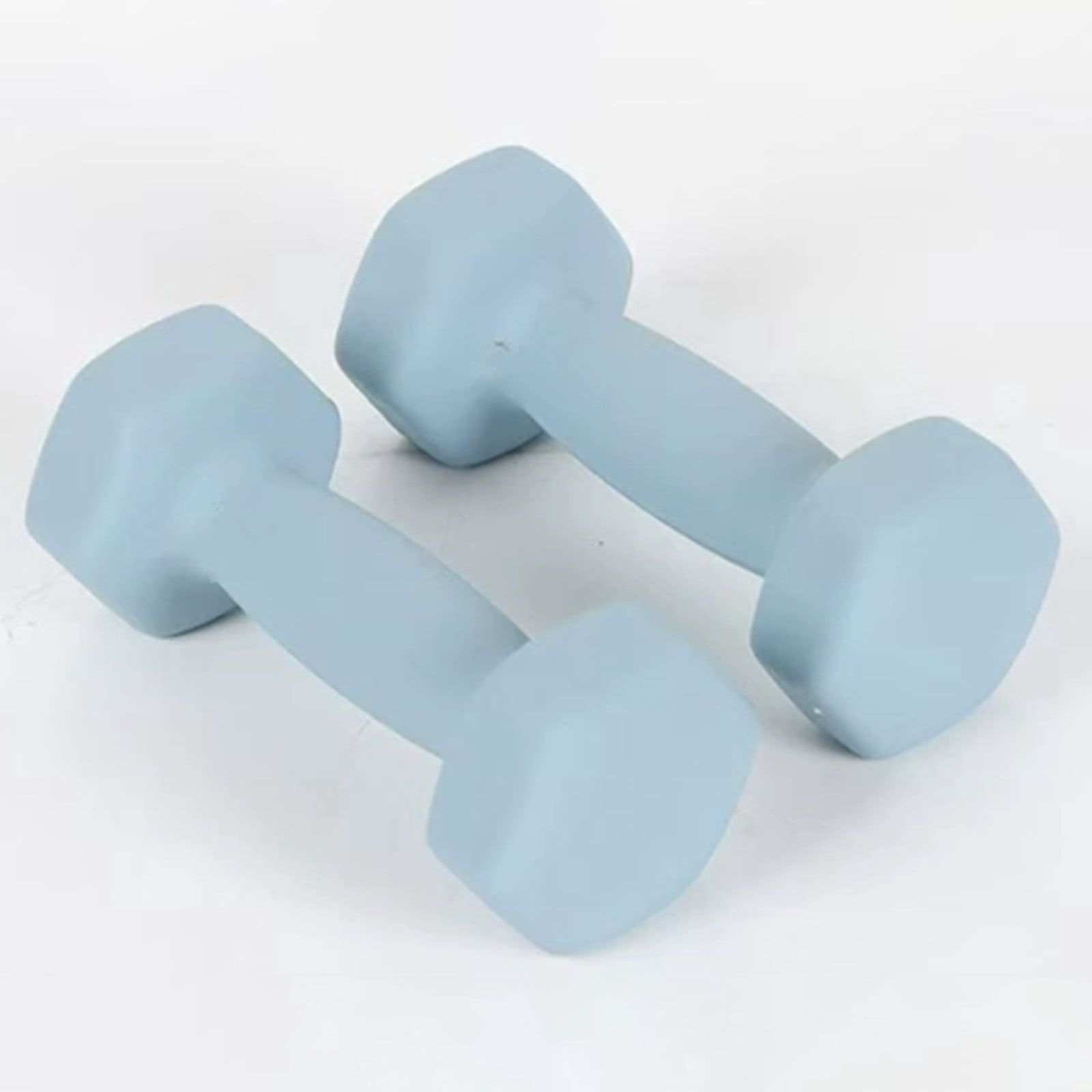 Ton 2pcs Basics Neoprene Dumbbell Hand Weights for Exercise and Muscle Toning (2kg）
