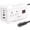White, variant on 200W  Power Inverter DC 12V to 110V AC Converter with [PD 30W & 15W]   USB C/3.0A  USB  Ports,  Outlet Adapter for Phone, Laptop  Road Trip (White)