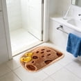 thumbnail image 5 of Fmbmuo Washable Floor Mat Indoor Decor Cat Shaped Absorbent, Entryway Rugs Indoor, Cartoon Cat Traditional Multicolor Bathroom Rugs, 16"x24", 5 of 5