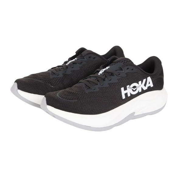 Hoka Men's Rincon 4 Sneaker, Black/White, 13