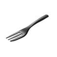 thumbnail image 6 of Black Plastic Cake Fork with Knife Edge - 4" x 3/4" - 500 count box, 6 of 11