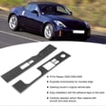 thumbnail image 3 of 2Pcs Carbon Fiber Window Lift Switch Panel Cover Trim Fit for Nissan 350Z 2006-2009, 3 of 4