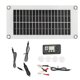 thumbnail image 4 of Kit de panel solar para RV, kit de panel solar, cargador de batería solar de 30 W, kit de panel solar, logre más, 4 of 9