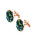 thumbnail image 2 of Sea Horse Elegant Stainless Steel Cufflink Set for Men, for Formal Attire and Special Occasions, 2 of 6