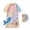 Light Pink2#9527, variant on BOOMNY Toddler Baby Girls One Peice Swimsuits Short Sleeve Rash Guard for Kids Cartoon Graphic Lightweight Summer Vacation Beach Swimwear