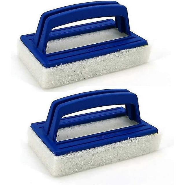 Swimming Pool Bru - Swimming Pool Cleaning Brush - Swimming Pool Cleaning Brush - Swimming Pool Hand Brush - With - Spon ( B)