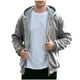 thumbnail image 5 of Ceisia Men's Color-Block Fleece-Lined Zip-Up Hooded Jacket for Casual & Winter Wear Gray XL Gifts, 5 of 7