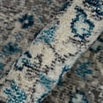 thumbnail image 5 of Luxee Designs Montana 2x3 Area Rug, Durable Low - Pile Medallion Pattern Indoor Rugs for Living Room, Bedroom, Kitchen, Office, High Traffic Area - Teal, 5 of 10