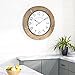 thumbnail image 3 of Deco 79 Rustic Wood Round Wall Clock, 32" x 2" x 32", Brown, 3 of 4