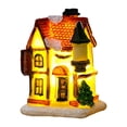 thumbnail image 1 of EASTIN Village de Noël LED Éclairé Maisons de Village de Noël avec des Figurines Collection de Village de Noël Décor de Pièce Intérieure - Bâtiments à Collectionner, 1 of 14