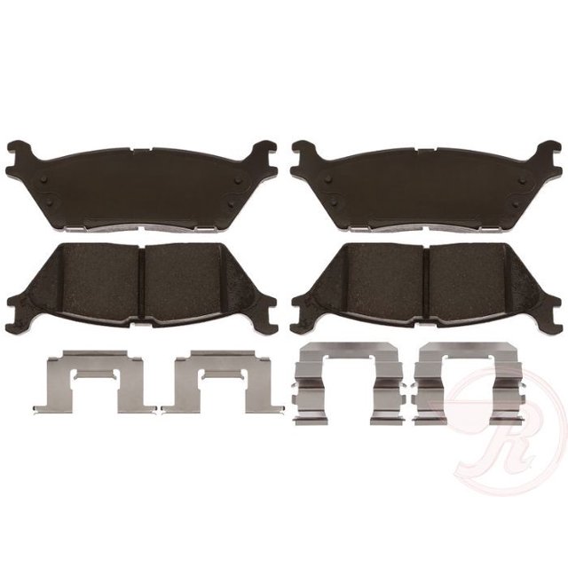 Raybestos Brakes Brake Pad MGD1790ACH R-Line; OE Replacement; Ceramic; Includes Mounting Hardware