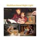 thumbnail image 2 of Digital Wooden LED Alarm Clock Made of Solidwood with Night Light 3 Alarm Settings Temperature Dete, 2 of 5