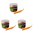 thumbnail image 1 of Señuelo Gusano Cola Recta 60 Uds. 60mm Suave Olor A Pez Swimbait () Naranja, 1 of 4