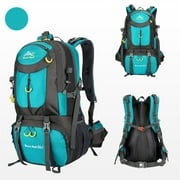 Aoujea Travel Essentials 50L Hiking Backpack, Waterproof Camping Essentials Bag, 45+5 Liter Lightweight Backpacking Back Pack Camping Accessories,Camping Gear Must Haves