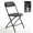Black/6-Pack, variant on Alvantor Folding Chairs, 4/6/10-Pack White Indoor Outdoor Stackable Portable for Events, Offices, Weddings