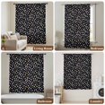 thumbnail image 6 of Colorful Polka Dot Sheer Curtains 54 Inches Long, Modern Minimalist Geometric Black Light Filering Curtains, Breathable Simi Curtain Privacy Drapes for Kitchen Bathroom Small Window Treatment, 6 of 9
