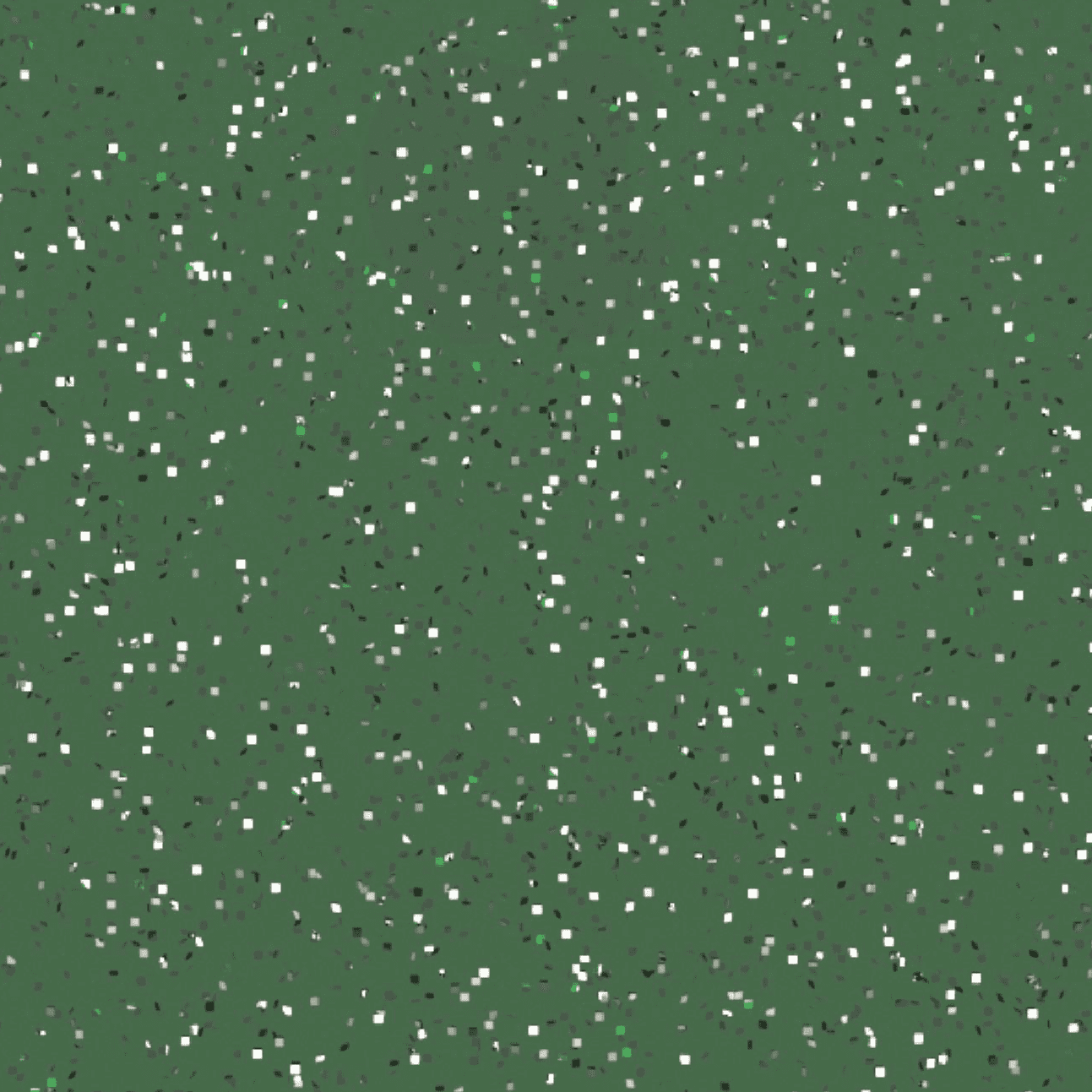 Green with Gold Glitter