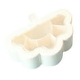 thumbnail image 2 of Oleegame 2PC Spice Dispenser Mini Seasoning Box Lidded Dust Proof PP Divided Kitchen Spices Container Cooking Utensils White, 2 of 4