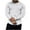 White, variant on Aofany Mens Cotton Crew Neck Long Sleeve Pullover Shirts Casual Lightweight Fitted Basic T-Shirt Sports Running Tops