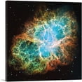 thumbnail image 1 of ARTCANVAS Crab Nebula Vivid Detail Hubble Telescope NASA Photograph Canvas Art Print - Size: 36" x 36" (1.50" Deep), 1 of 9